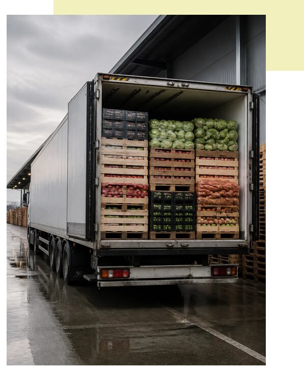Перевозка плодоовощной продукции в Лабинск по цене от 5362 р. | Агросервис-Лбк